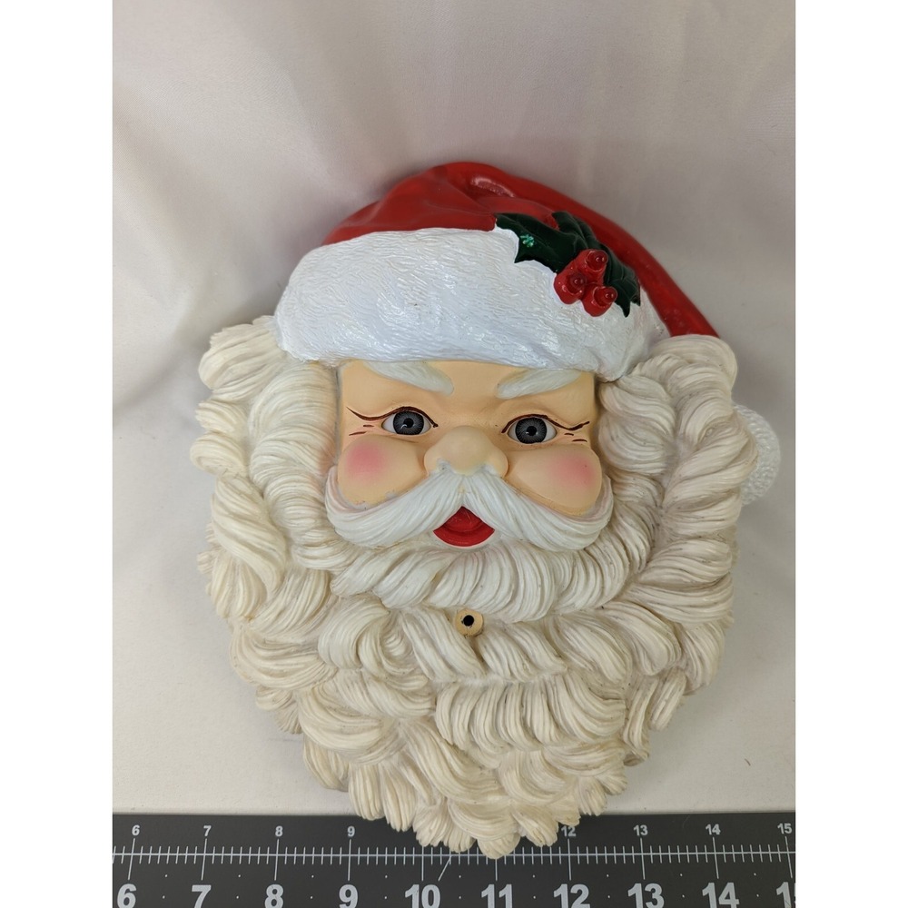Musical Santa Claus Window Wall Decoration 9 Inch Lights Works